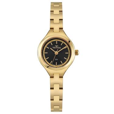 Imagem de Relógio Technos Feminino Ref: 2035nam/1p Bracelete Dourado