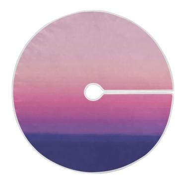 Imagem de Blush Twilight Shift-42 Saia para árvore de Natal 129 cm, saia grande para árvores, tapetes de árvore de Natal, decorações de Natal para fazenda, inverno, festas de fim de ano