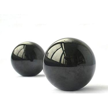 Imagem de ZHANGDONG Baoding Balls Bolas de estresse para adultos Bolas chinesas de exercício 55M Saúde Chinesa Bola Baoding Preta, Bola Baoding, para Exercício Diário, Alívio do Estresse, Massageador de Terapia