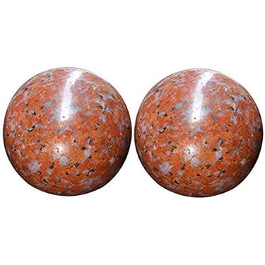 Imagem de ZHANGZONG Baoding Balls Bolas chinesas de exercícios para adultos, 2 peças, bolas de meditação, bolas de baoding, bolas de exercício de estresse para saúde, bolas de exercícios chinesas, coleção de