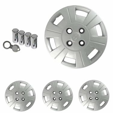 Imagem de Jogo Calota Aro 13 Celta 2000 + Selo Resinado + Tampa Ventil Antifurto