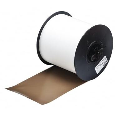 Imagem de Brady 115755 MiniMark Fita de vinil super resistente para impressora de etiquetas industriais, filme de vinil com adesivo permanente, 10 cm x 2,5 m x 2,5 m