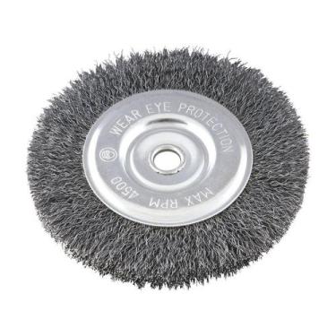 Imagem de Escova circular de aço ondulada 6" x 1/2" x 5/8" vonder