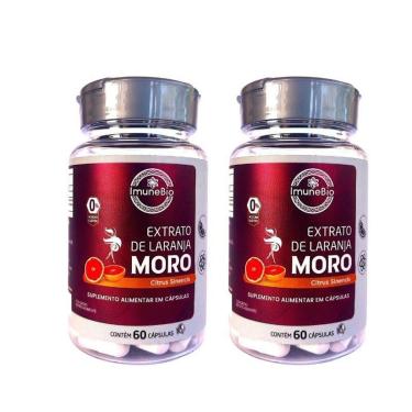Imagem de Kit 2 Suplementos Extrato de Laranja Moro Morosil 540 Mg Antocianinas 120 Cáps.-Unissex