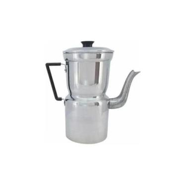 Imagem de Cafeteira De Alumínio Nº 13 Capacidade De 1,75 Litros - MZ