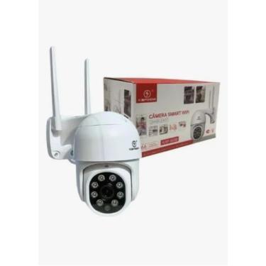 Imagem de Câmera 2 Antenas Ip66 Wifi Branco - IP CAMERAS