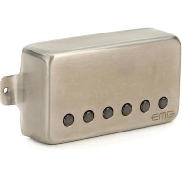 Imagem de EMG Captador de guitarra 57-B Active Humbucker Bridge, cromado escovado