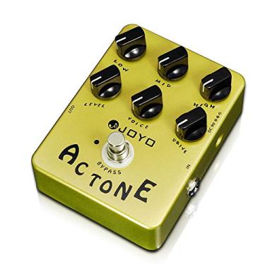 Imagem de JOYO Distortion Vintage Tube AC30 Amp Simulator Pedal British Rock Sound for Electric Guitar Effect - Bypass (AC Tone JF-13)