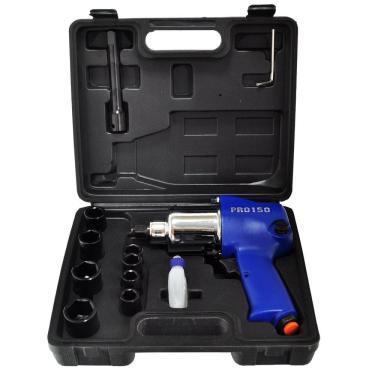 Imagem de Chave de Impacto Pneumática 1/2"  68 Kgfm c/kit PRO-150K PDR