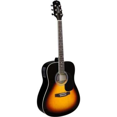 Imagem de Violão Giannini GD1 EQ Dreadnought Vintage Sunburst