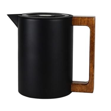 Imagem de Tuut Garrafa Térmica para Bebidas Inox Brusque 600ml Preta – Conserva Temperatura e Design Moderno