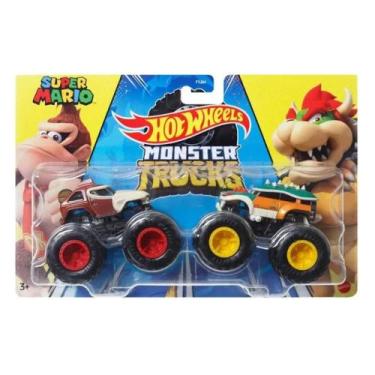 Imagem de Hot Wheels Monster Trucks, Donkey kong vs bowser