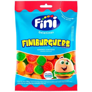 Imagem de Bala de Gelatina Fini Hamburguer 90g