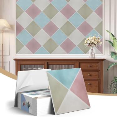 Imagem de Pacote com 12 painéis acústicos, painéis autoadesivos à prova de som para paredes, painéis de parede de tijolo acústico retrô 3D, azulejos decorativos para estúdio, casa, escritórios, 30 cm x 30 cm x