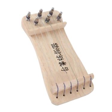 Imagem de Guzheng Finger Trainer Exercício Fortalecedor De Madeira Protable 6 Cordas Mini Instrumento Musical Dedilhado Ferramenta de Prática para Iniciantes Adultos 21 x 9,5 cm / 8,3 x 3,7 pol