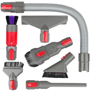 Imagem de Fullclean Kit de acessórios para aspirador de pó sem fio Dyson Gen5 V15 V12 V11 V10 V7 V8 Absolute Detect Cyclone Colchão Outsize Aspirador de pó Acessórios Conjunto de ferramentas de escova de