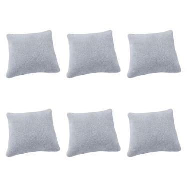 Imagem de UxicRuya 6x Phovels de relógio, assista a pulseira Viagem de pulverização de jóias Multiperse Exibir armazenamento para exposição para venda de varejo em casa, Veludo de Gelo