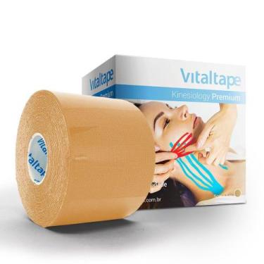 Imagem de Kinésio Vitaltape Premium Bege 5 Cm - Fisiovital