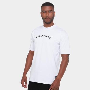 Imagem de Camiseta Santos 1962 Masculina - WANTED, Branco, P
