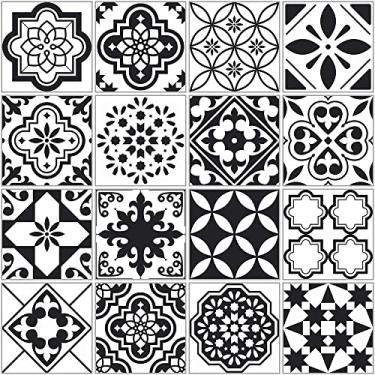 Imagem de Papel de Parede Adesivo Autocolante Azulejo Decoração Cozinha 2 Metros