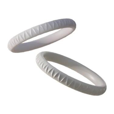 Imagem de Ysyqkn 2 Peças de Cinto de Suporte Patelar, Joelheira Protetora Respirável E Antiderrapante para Treino de Futebol, Agachamento, Academia E Caminhada, Cinza