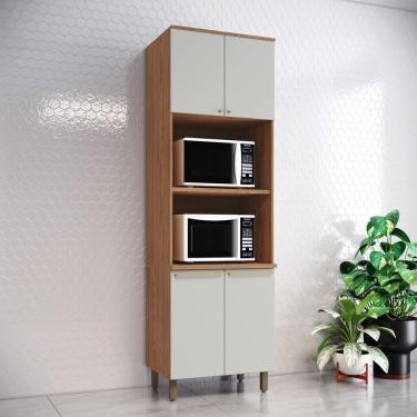 Imagem de Torre Quente 2 Fornos 4 Portas Requinte Henn Nature Com Areia Hp