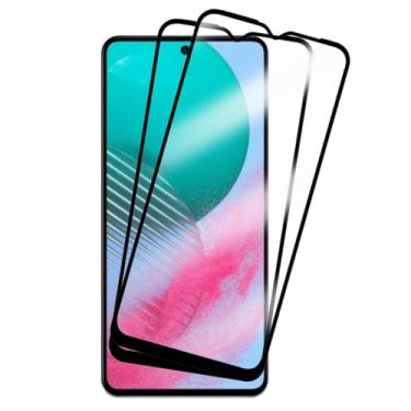 Imagem de Kit 2 Películas de Vidro 3D para Samsung Galaxy M54, Proteção Anti-impacto, Cobertura Total da Tela, Transparente