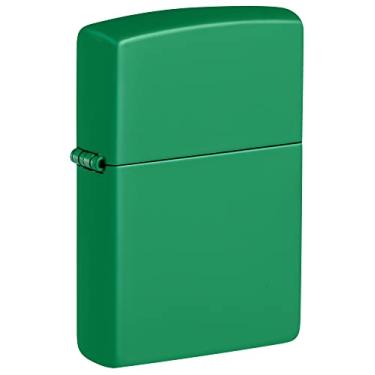 Imagem de Zippo Isqueiro de bolso clássico fosco verde grama