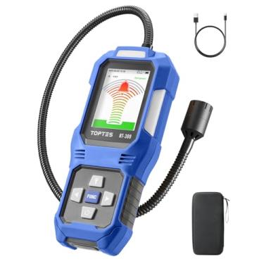 Imagem de TOPTES Detector De Vazamento De Refrigerante Recarregável Rt-389, Detector De Vazamento De Freon Hvac Com 3 Modos De Sensibilidade E 3 Tipos De Alarme, Detecção De Ar Condicionado Para Cfcs, Hcfcs,