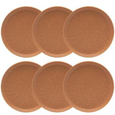 Imagem de Jogo de 6 Pratos Rasos 26cm Oxford Flat Estrela do Mar