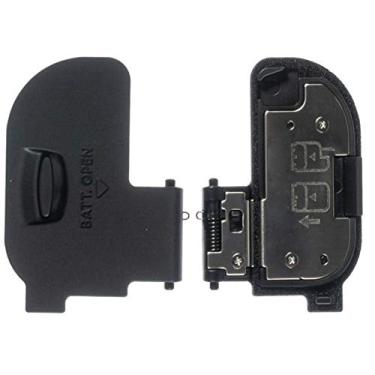 Imagem de Tampa da porta da bateria, tampa da tampa da câmara, reparo de substituição para câmera digital Canon 7d2 7D Mark II