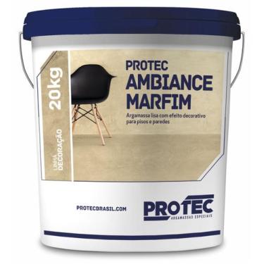 Imagem de Cimento Queimado Ambiance 20kg Marfim - Protec