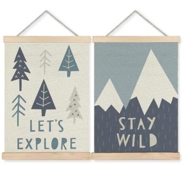 Imagem de BearCake Decoração de impressão de arte de parede, decoração de escritório de conselheiro escolar, decoração de escritório de terapia 694