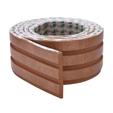 Imagem de 1M Painel Ripado Eva Laminado Autocolante 10Cm Urban Bronze