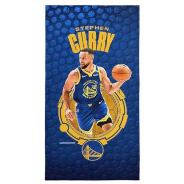 Imagem de Northwest Stephen Curry Golden State Warriors NBA 76 x 152 cm Toalha de praia de microfibra