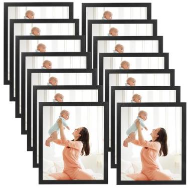 Imagem de Porta-retratos magnéticos CRUGLA 8x10 para geladeira 12 unidades