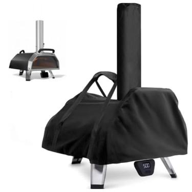 Imagem de Capa de forno de pizza para Ooni Karu 2 Pro, TwoPone à prova d'água, acessórios de forno de pizza, capa de transporte para uso ao ar livre