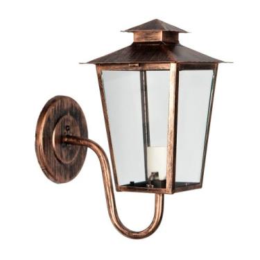 Imagem de Luminária Lustre Arandela Vidro Transparente 14B Kit 2 Peças - Nova Co