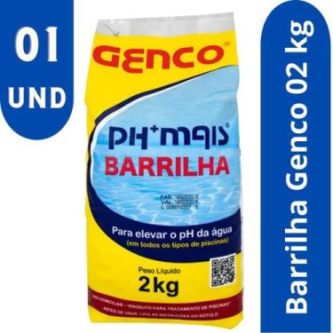 Imagem de Barrilha Para Piscina Elevador De Ph Granulado  2 Kg - Genco