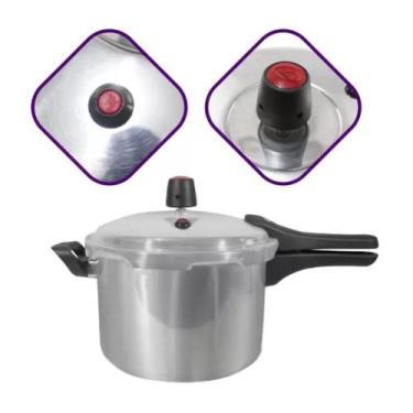 Imagem de Panela de Pressão 4,5 Litros Polida Fechamento Externo - Marcolar