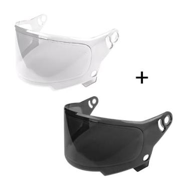 Imagem de Viseira Capacete Bell Eliminator Cristal Mais Viseira Fume - Visor 1