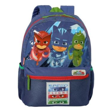 Imagem de Mochila Costas G PJ MASKS Plus Sestini 066226, Azul