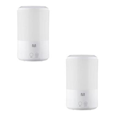 Imagem de Kit 2 Umidificador Aromatizador 3L Ultrassônico Silencioso - Multi