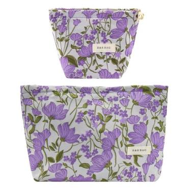 Imagem de Conjunto de bolsas de maquiagem Getto Large Cosmetic Bag Travel Organi