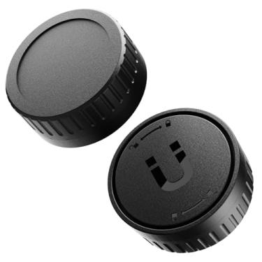 Imagem de GUANZHI Suporte para AirTag, Ultra Magnético para Carros, Caminhões e Trailers, Fita Extra Forte À Prova D'Água e Design Minimalista à Prova de Quebrar, Forte (Suporte Magnético Pacote com 2 Preto)