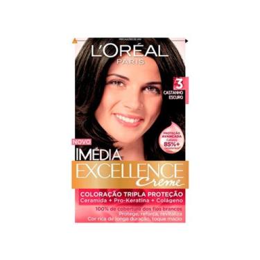 Imagem de Tintura Imédia 3 Castanho Escuro - Imedia