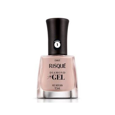 Imagem de Esmalte Risqué Diamond Gel Noz Moscada Cremoso 9,5ml - Risque