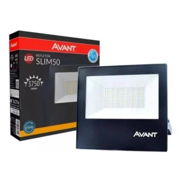 Imagem de 2X Refletor Led Avant Slim 259501372 50W Com Luzbranco-Quent