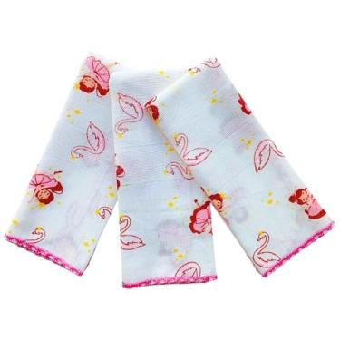 Imagem de Paninho Boca Pano Fralda Enxoval Maternidade 100% Algodão Confortavel Menina Menino (Bailarina)