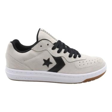 Imagem de Tênis Converse All Star Logo Official Ox - Cano Baixo, Confortável, Versátil, Original e Ideal para o Dia a Dia (Camurça Bege/Preto, BR, Adulto, Numérico, 39)